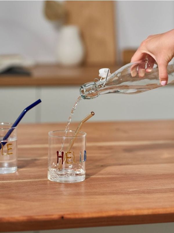 Sinsay Sinsay - Стъклена чаша - бял