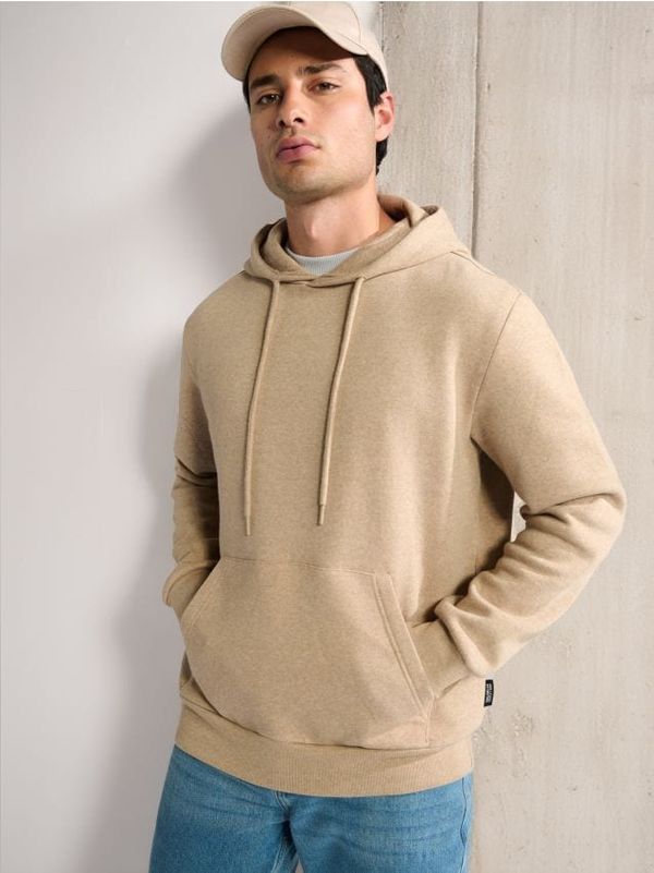 Sinsay Sinsay - Суитшърт basic - бежово