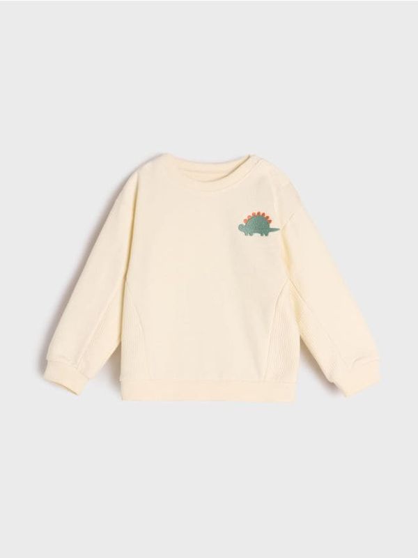 Sinsay Sinsay - Суитшърт - кремав