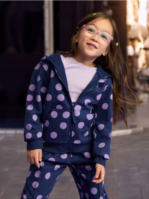 Sinsay Sinsay - Суитшърт с качулка - нави