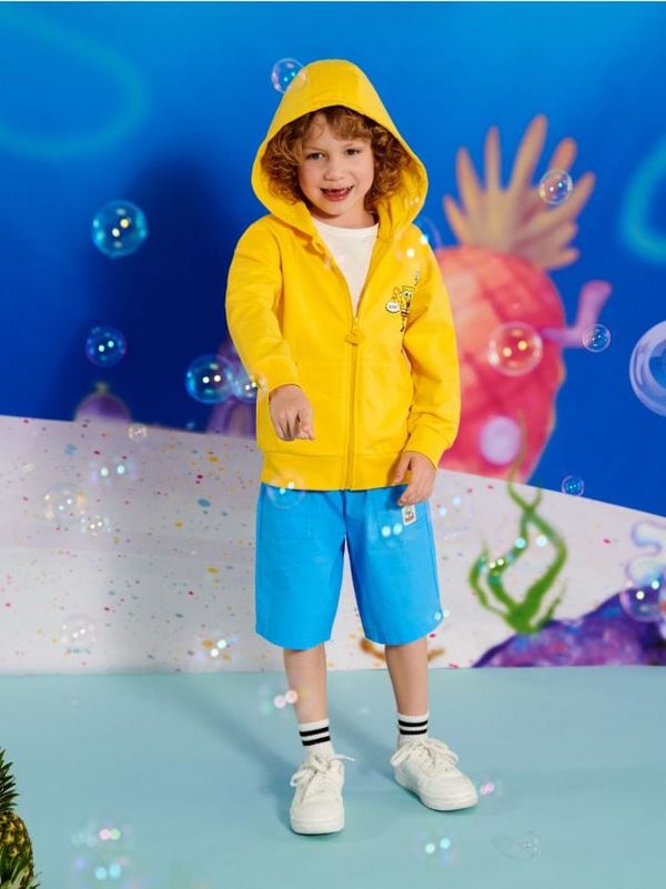 Sinsay Sinsay - Суитшърт SpongeBob - жълт