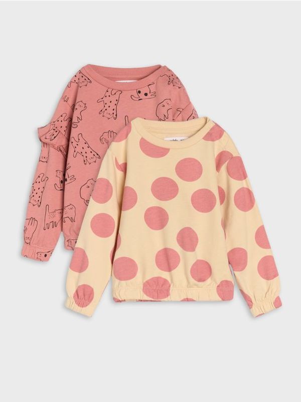 Sinsay Sinsay - Суитшърти, 2 броя - бежово