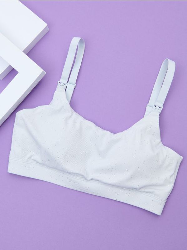 Sinsay Sinsay - Сутиен МАМА - бледосиньо