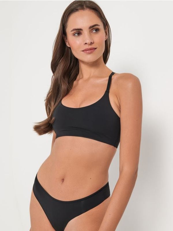 Sinsay Sinsay - Сутиен тип спортен потник - черeн