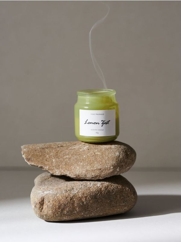 Sinsay Sinsay - Свещ - бледозелено