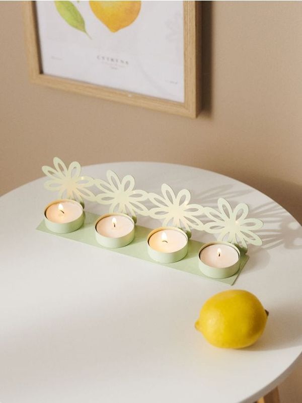 Sinsay Sinsay - Свещник - бледозелено