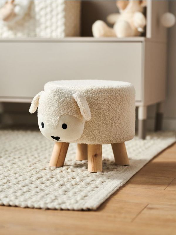 Sinsay Sinsay - Табуретка отоманка - бял