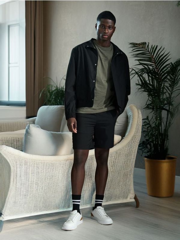 Sinsay Sinsay - Тениска - антрацит