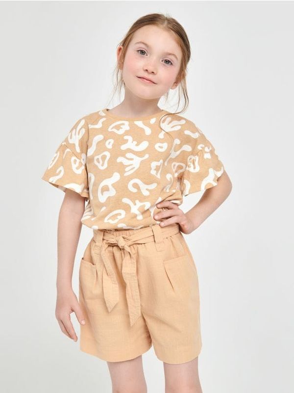 Sinsay Sinsay - Тениска - бежово