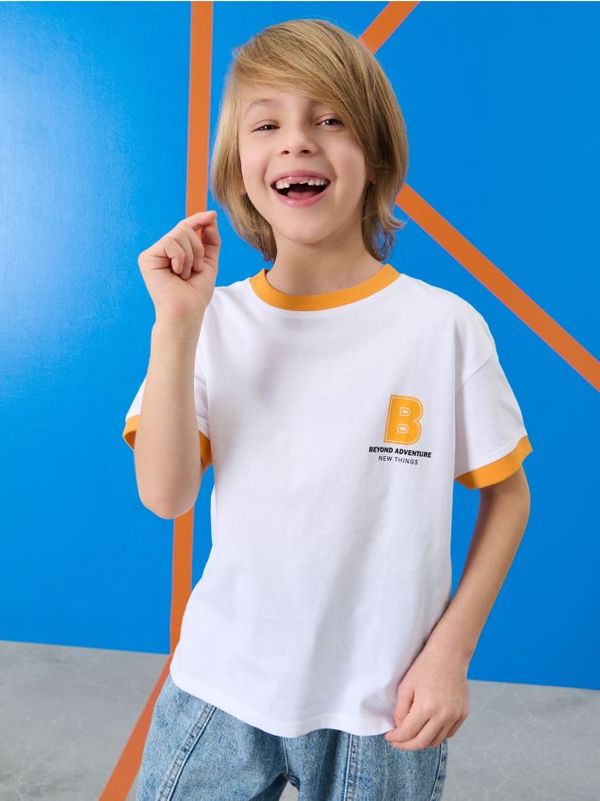 Sinsay Sinsay - Тениска - бял