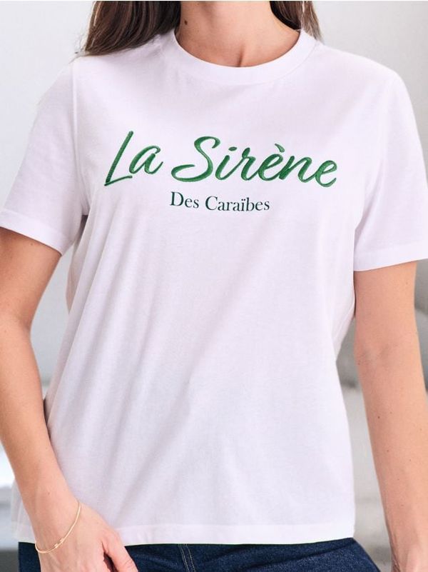 Sinsay Sinsay - Тениска - бял