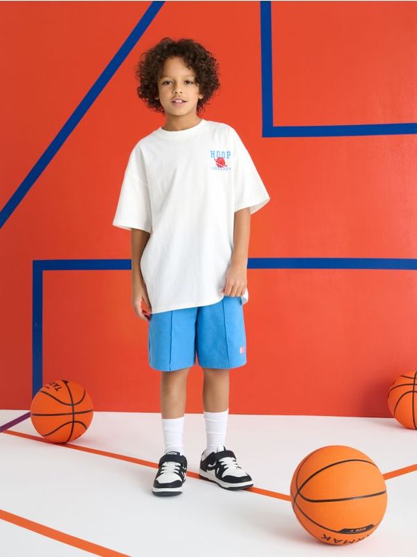 Sinsay Sinsay - Тениска - кремав