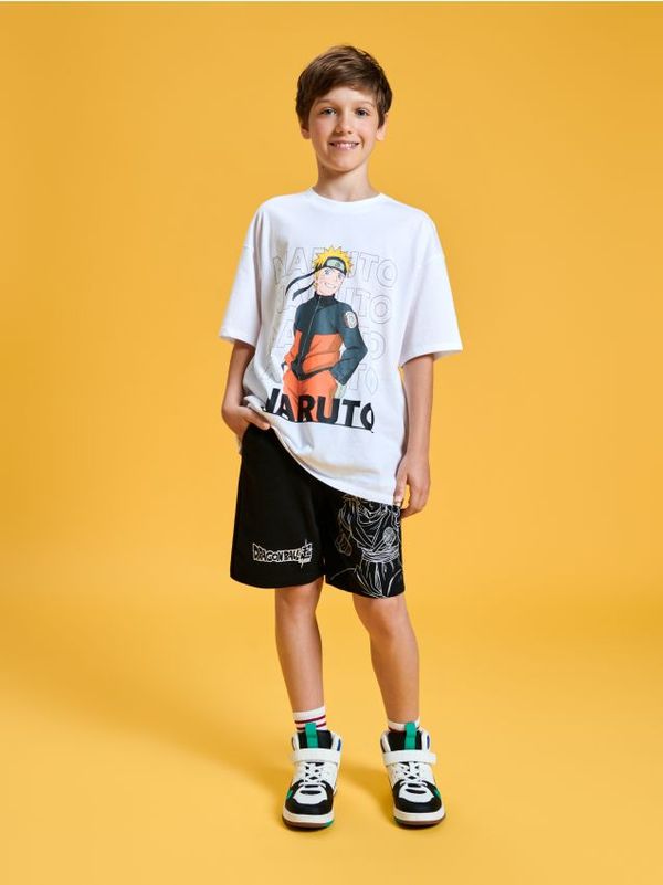 Sinsay Sinsay - Тениска Naruto - бял