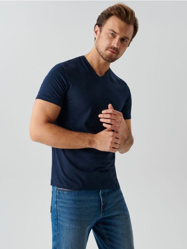 Sinsay Sinsay - Тениска - нави