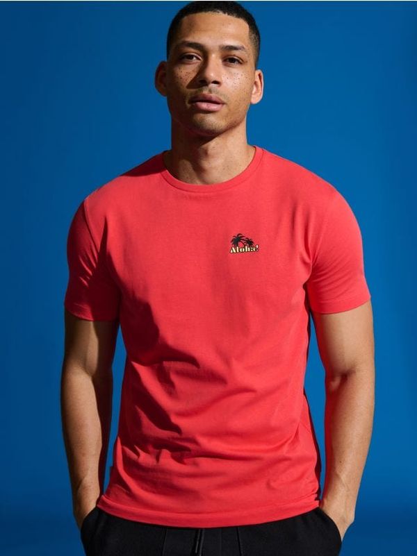 Sinsay Sinsay - Тениска - роза