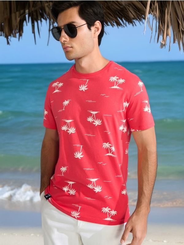 Sinsay Sinsay - Тениска - роза