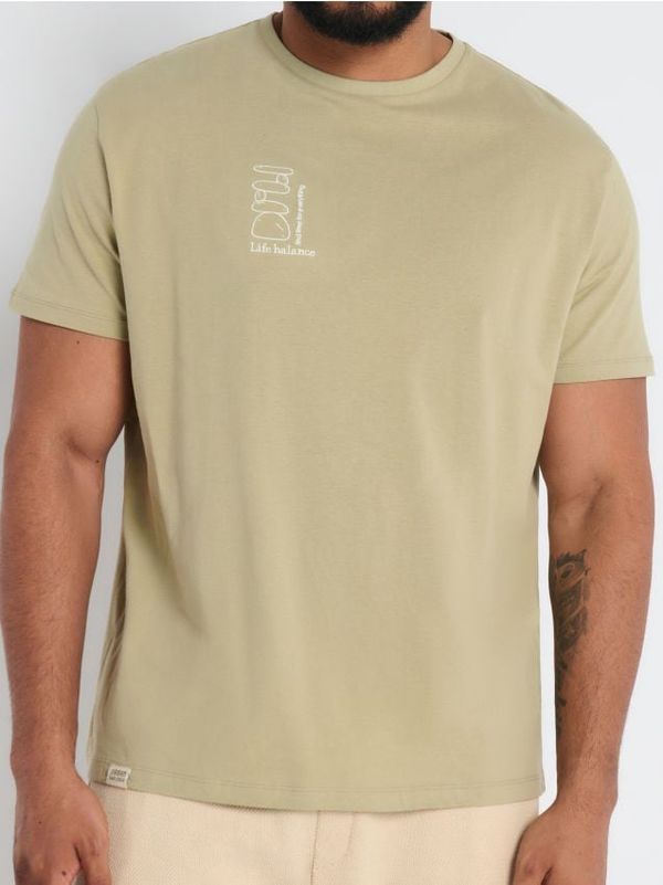 Sinsay Sinsay - Тениска с принт - светлозелено