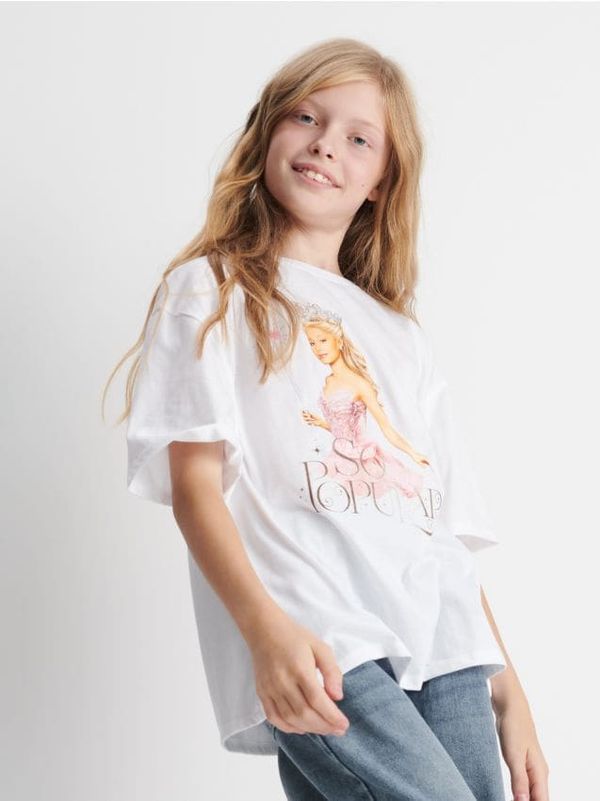 Sinsay Sinsay - Тениска Wicked - бял