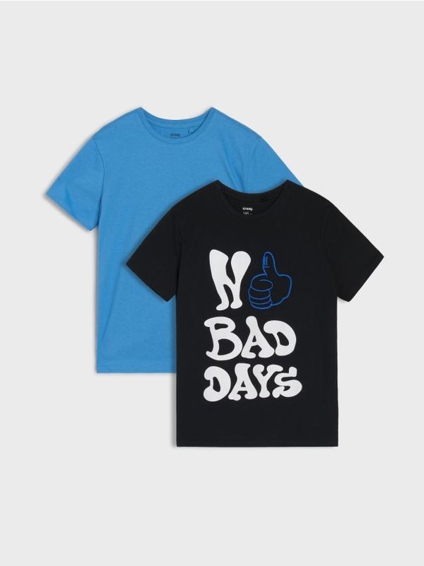 Sinsay Sinsay - Тениски, 2 броя - черeн