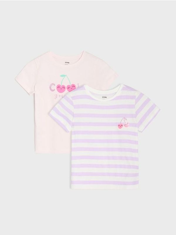 Sinsay Sinsay - Тениски, 2 броя - многоцветен