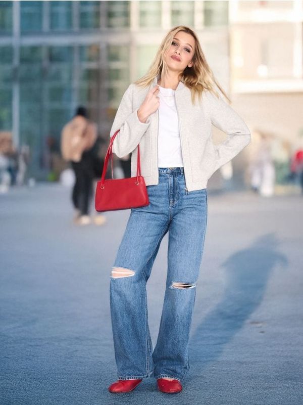 Sinsay Sinsay - Яке бомбър - Светло сиво