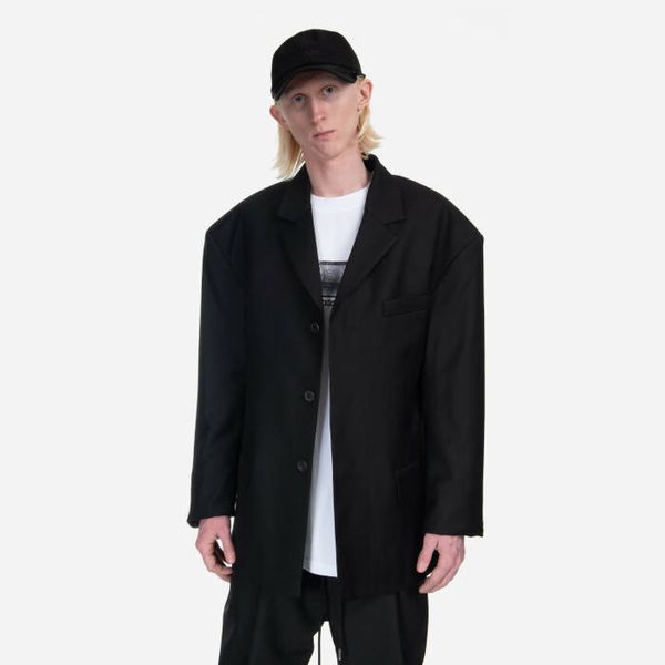 032c Мъжко яке 032c Вълнено яке Orion SS23-W-4100 ЧЕРНО