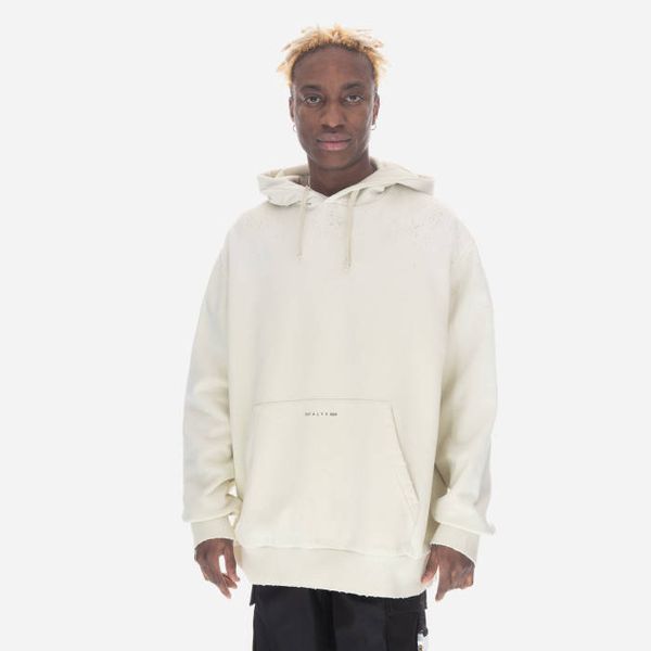 1017 ALYX 9SM 1017 ALYX 9SM Printed Logo Treated Hoodie AAUSW0176FA01 WTH0001