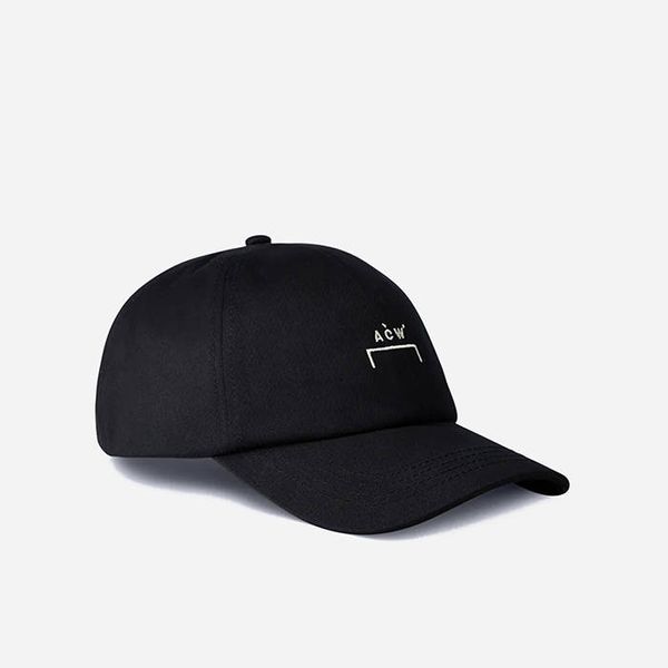 A-COLD-WALL* A-COLD-WALL* Cotton Bracket Cap ACWUA127 BLACK