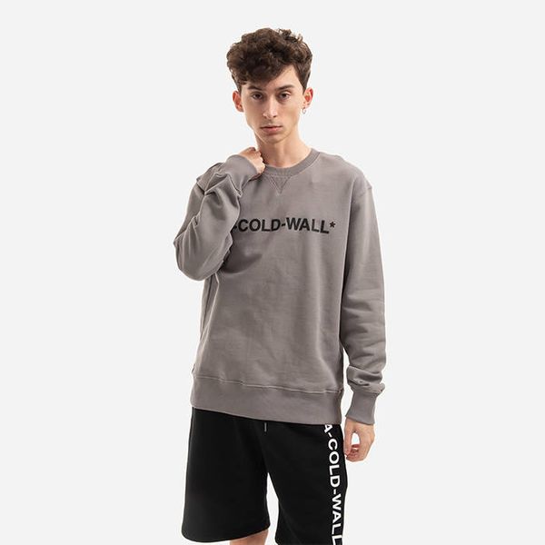 A-COLD-WALL* A-COLD-WALL* Essential Logo Crewneck ACWMW056 SLATE GREY