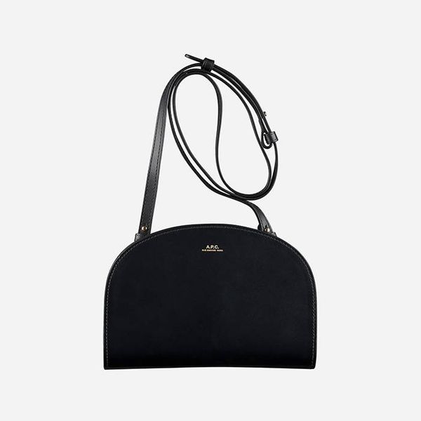 A.P.C A.P.C. Clutch Demi Lune PXAWV-F61596 BLACK