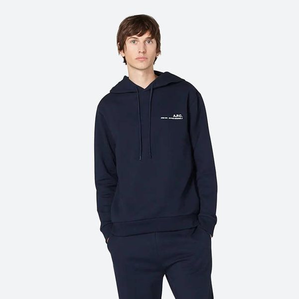 A.P.C A.P.C. Hoodie Item COEAS-H27672 DARK NAVY