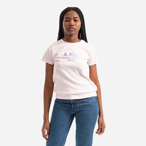 A.P.C A.P.C. T-shirt Jenny COEAV-F26091 ROSE
