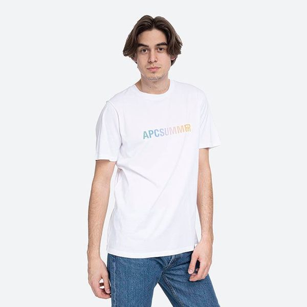 A.P.C A.P.C. T-Shirt Viktor COELN-H26006 Blanc