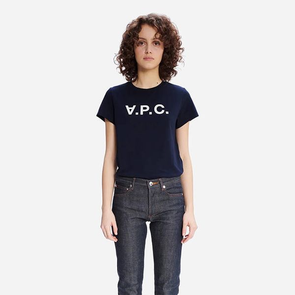 A.P.C A.P.C. T-shirt VPC Color F COBQX-F26944 DARK NAVY