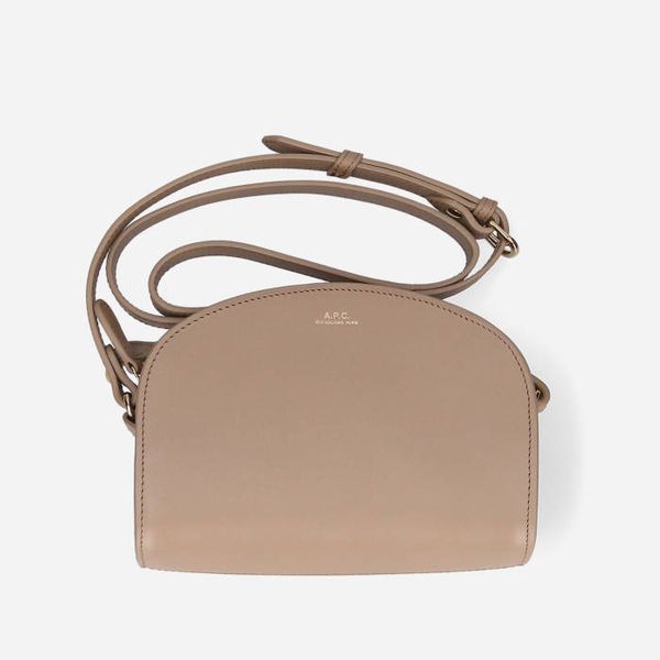 A.P.C. Чанта A. P. C. Sac Деми-Lune MINI PXAWV - F61392 GREIGE