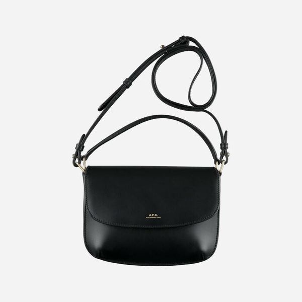 A.P.C. Дамска чанта A.P.C. Sac Sarah Shoulder A Strap Mini PXAWV-F61629 ЧЕРЕН
