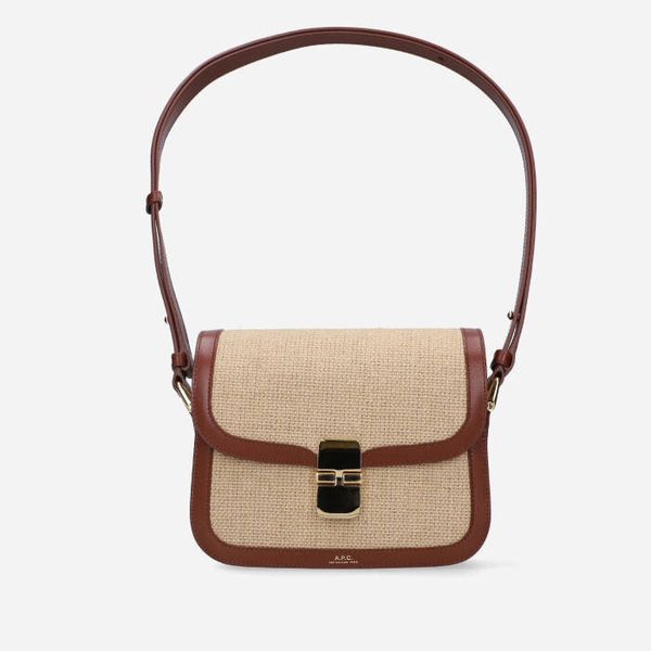 A.P.C. Дамска чанта APC Sac Grace Small JUAAF-F61413 HAZELNUT