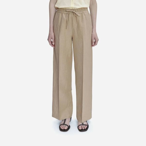A.P.C. Дамски панталон APC Pantalon Carlota LIAEO-F08426 БЕЖОВ