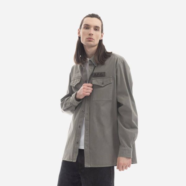 A.P.C. Мъжка риза 0. 0. 0. 0-002778 Каки