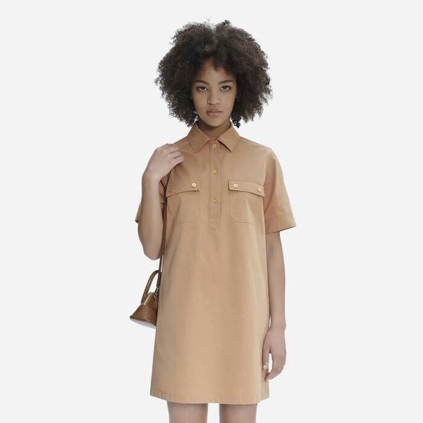 A.P.C. Рокля APC Robe Berangere COGBM-F05953 BEIGE