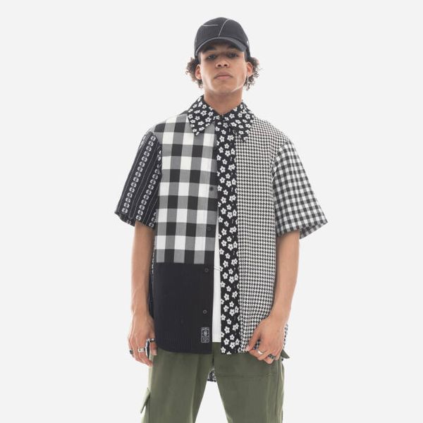 Ader Error Мъжка риза Ader Error Риза с къс ръкав BMADSSSH0202BK