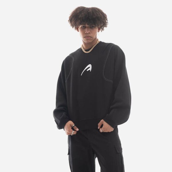 Ader Error Мъжки суичър Ader Error Sweatshirt BMADSSSW0101BK