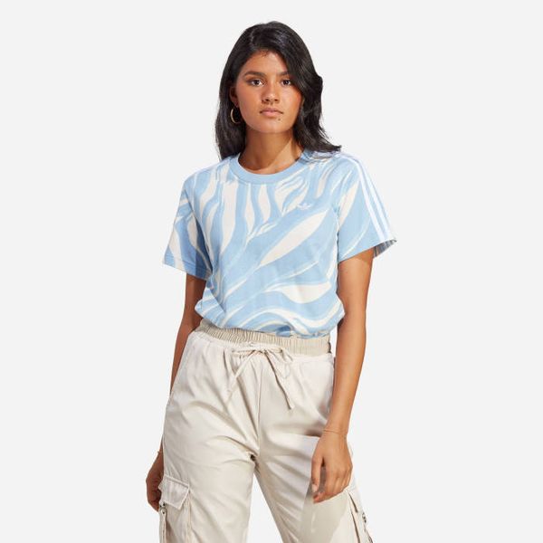 adidas Originals adidas Originals Abstract Allover Animal Print Tee IJ8193