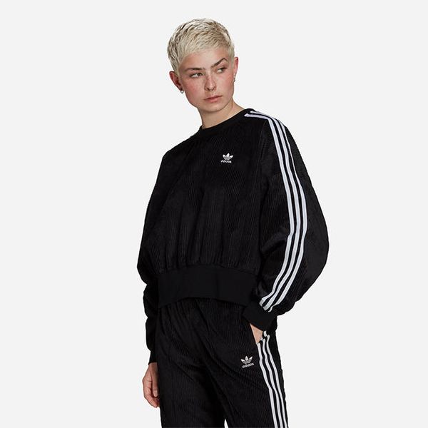 adidas Originals adidas Originals Adicolor Classics Corded Velour Oversize Sweatshirt H37848