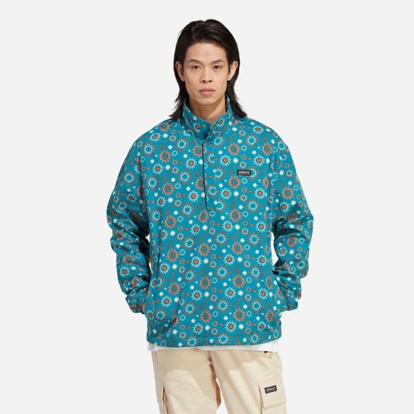 adidas Originals adidas Originals Adventure Nature Awakening Half-Zip Allover Print Windbreaker HR4273
