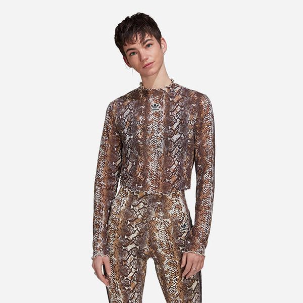 adidas Originals adidas Originals Longsleeve Snake Mesh Top HT5993