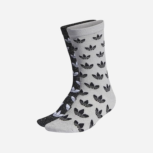 adidas Originals adidas Originals Monogram Full Glitter Crew 2-pack HC9527