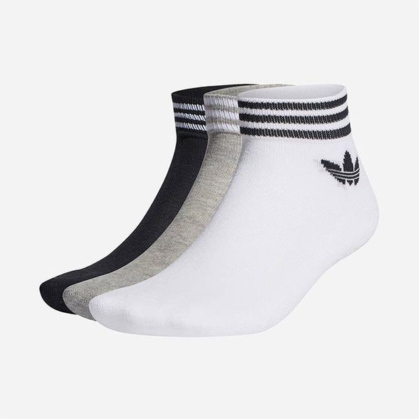 adidas Originals adidas Originals Trefoil Ankle Socks 3-pack HC9550