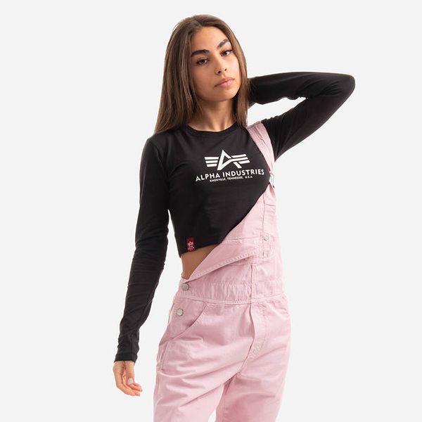 Alpha Industries Alpha Industries Basic Cropped Longsleeve  Wmn 116076 03