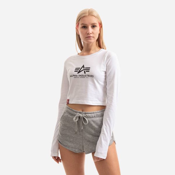 Alpha Industries Alpha Industries Basic Cropped Longsleeve  Wmn 116076 09